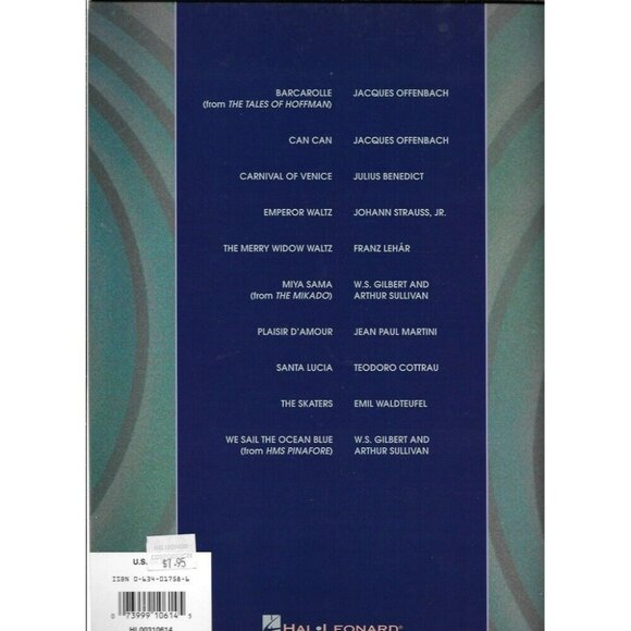 Five Finger Piano Light Classics Songbook By Hal Leonard Sheet Music 20082pbe - Picture 2 of 2